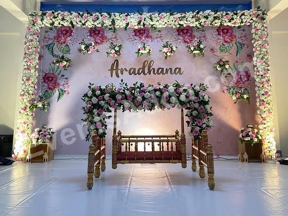 baby-naming-ceremony-decoration. Decoration in warangal urban