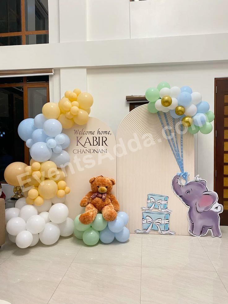 Baby shower balloon decoration in Bokaro