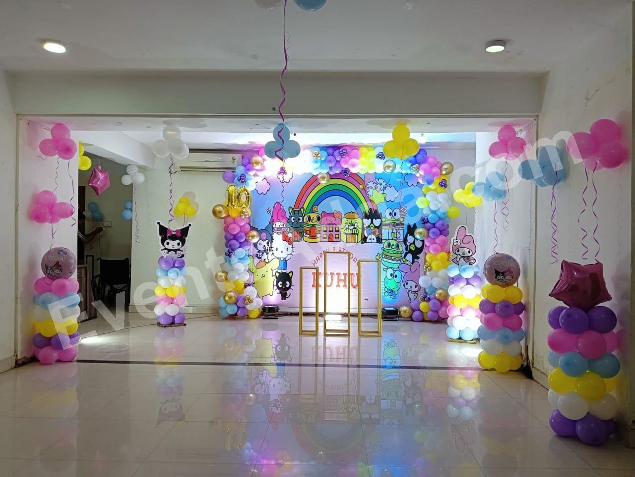 Balloon arch decoration in Patna