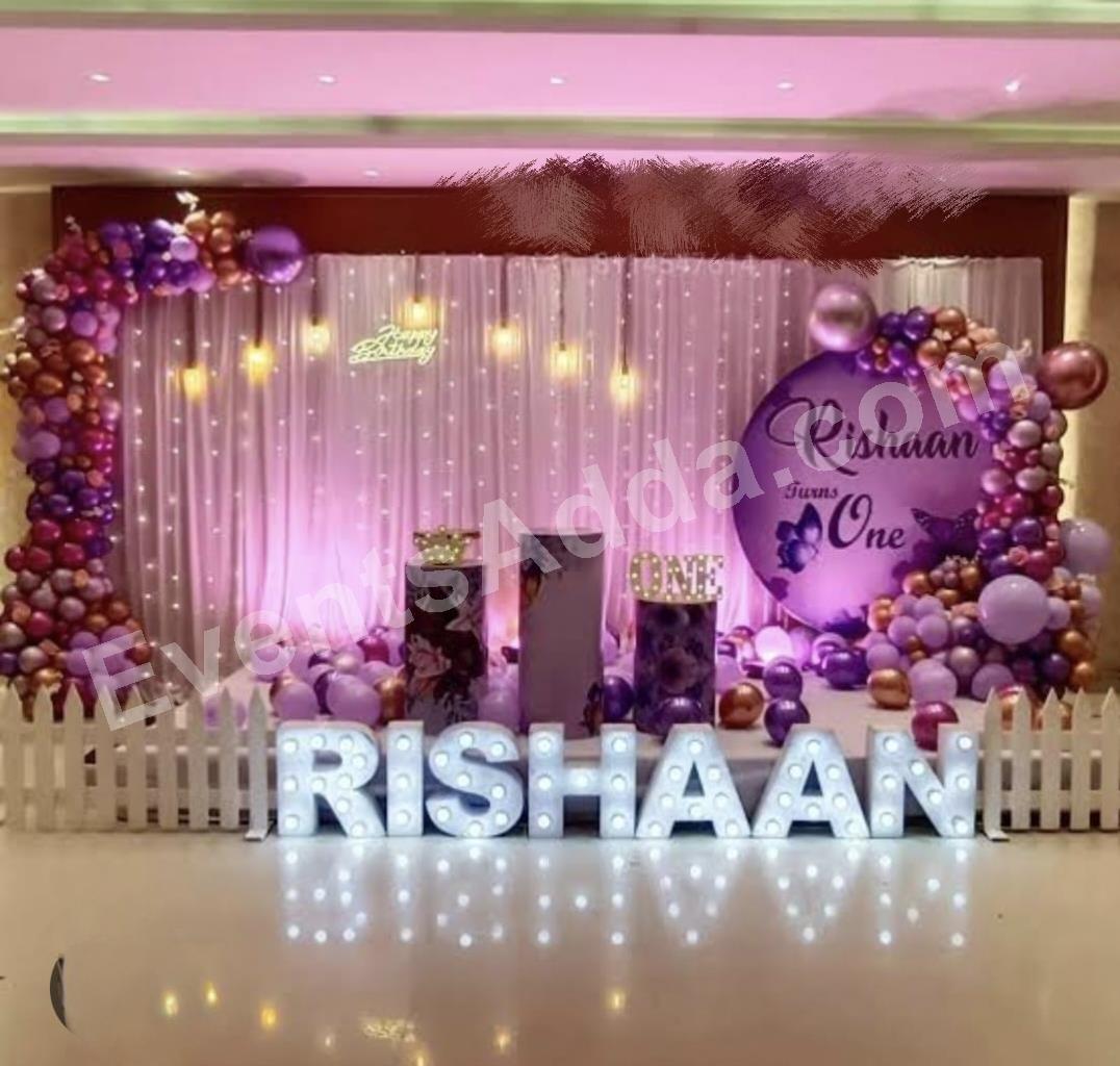 Balloon decoration for birthday party in Nagpur