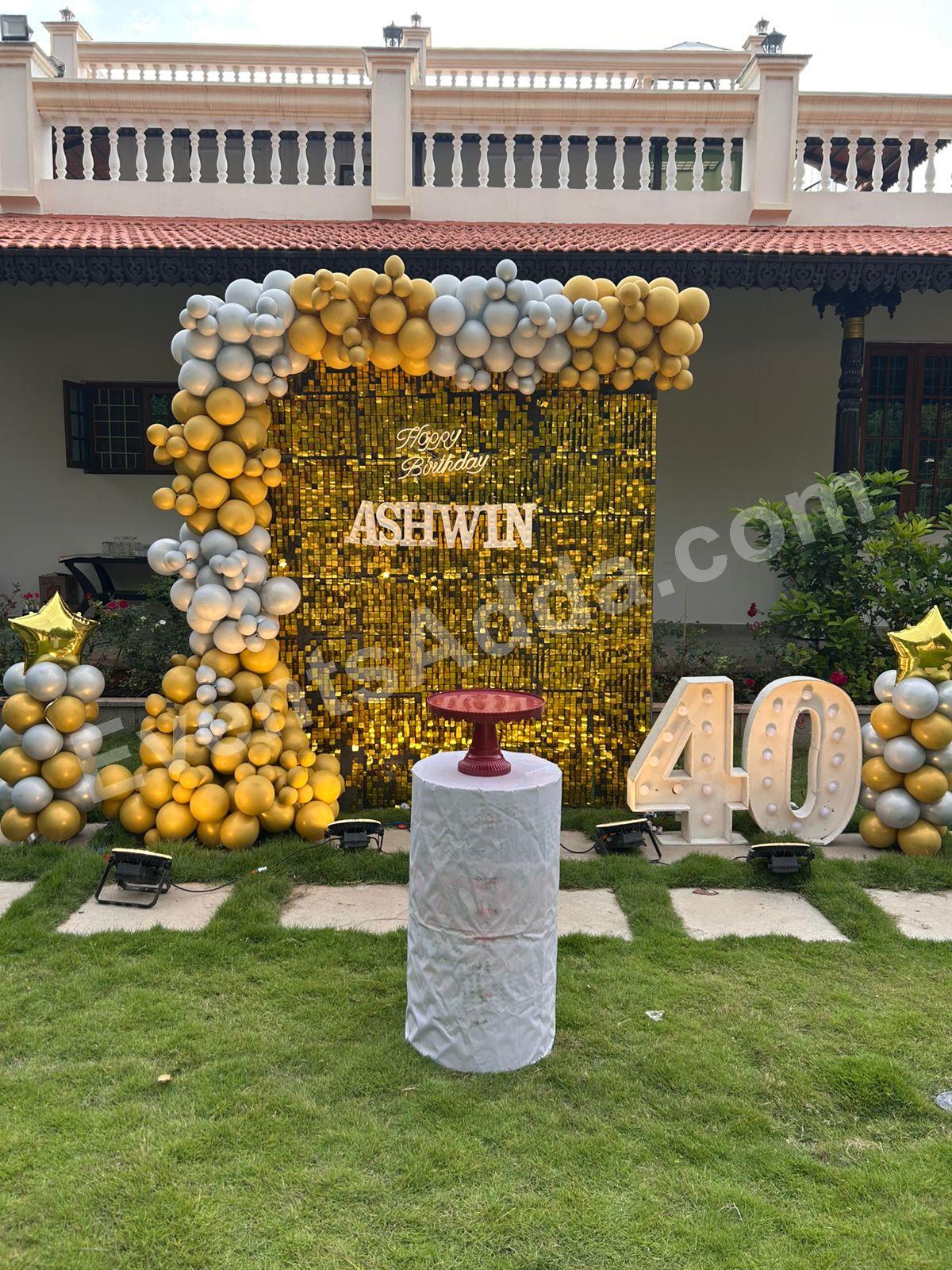 Birthday decoration at home . in Warangal Urban
