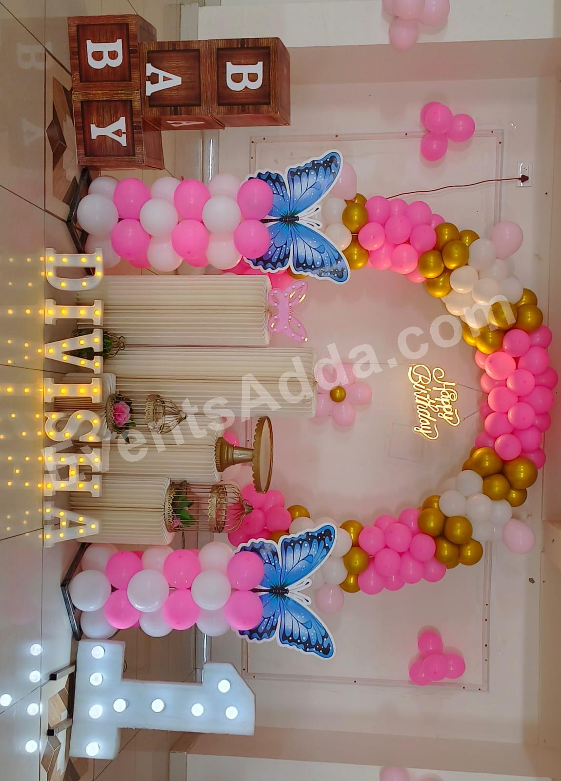 Birthday surprise decoration in indonesia