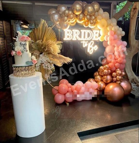 Bride to Be Balloon Ring Decoration Decoration in Siddipet