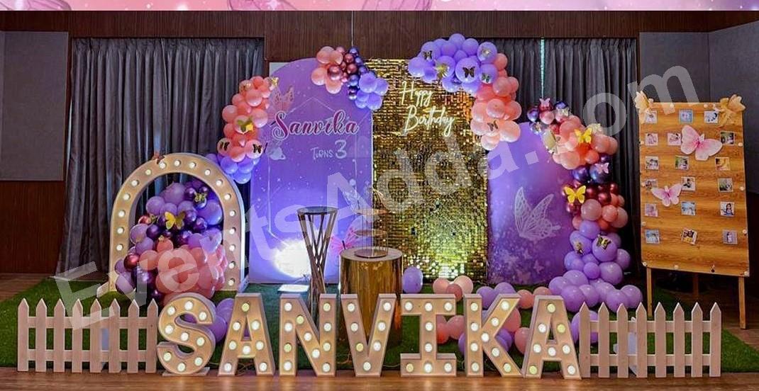 butterfly-fairy-birthday-decoration-with-sequin-backdrop in Thailand