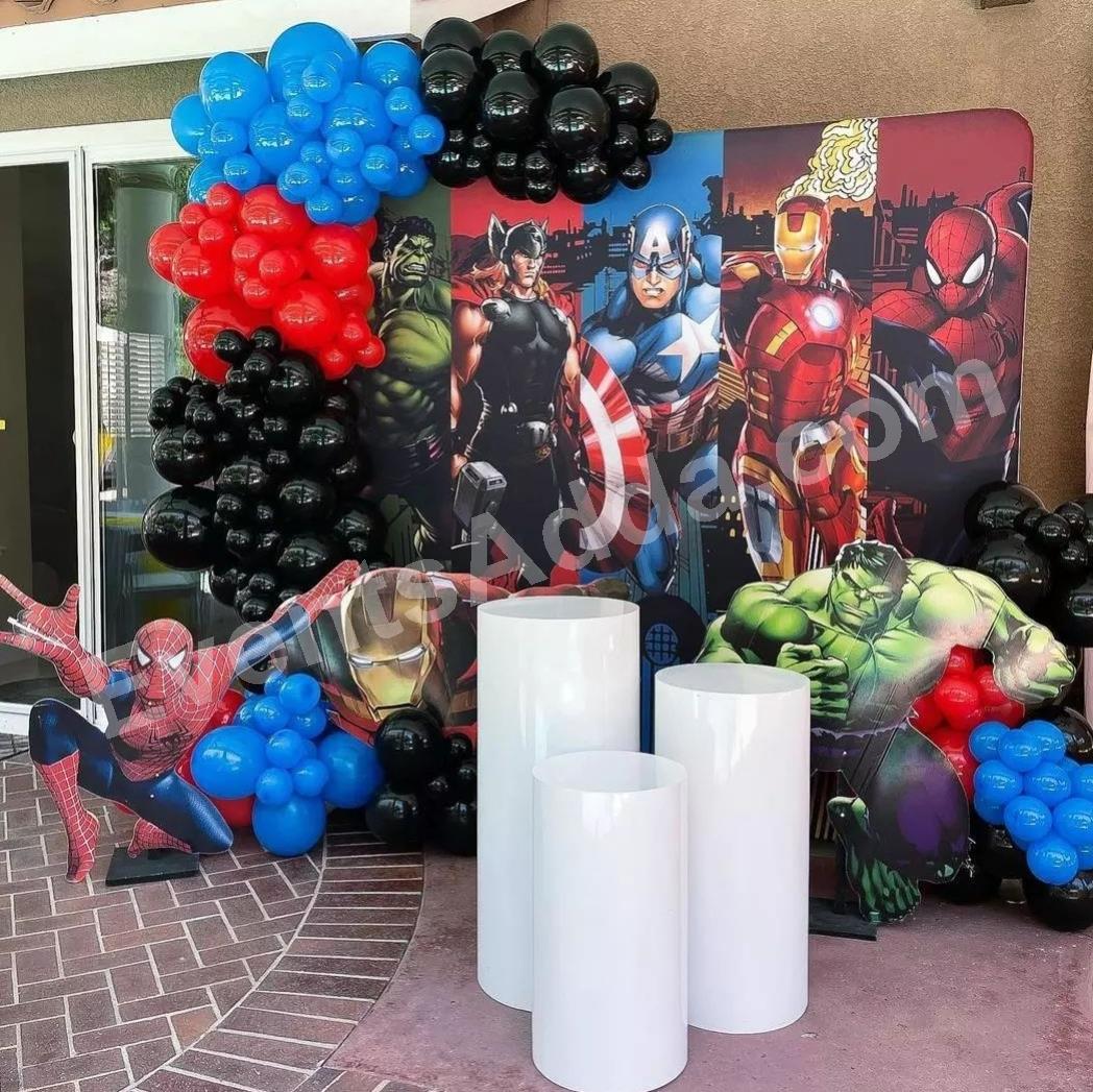 classic-marvel-avengers-birthday-theme-decoration in Jorhat