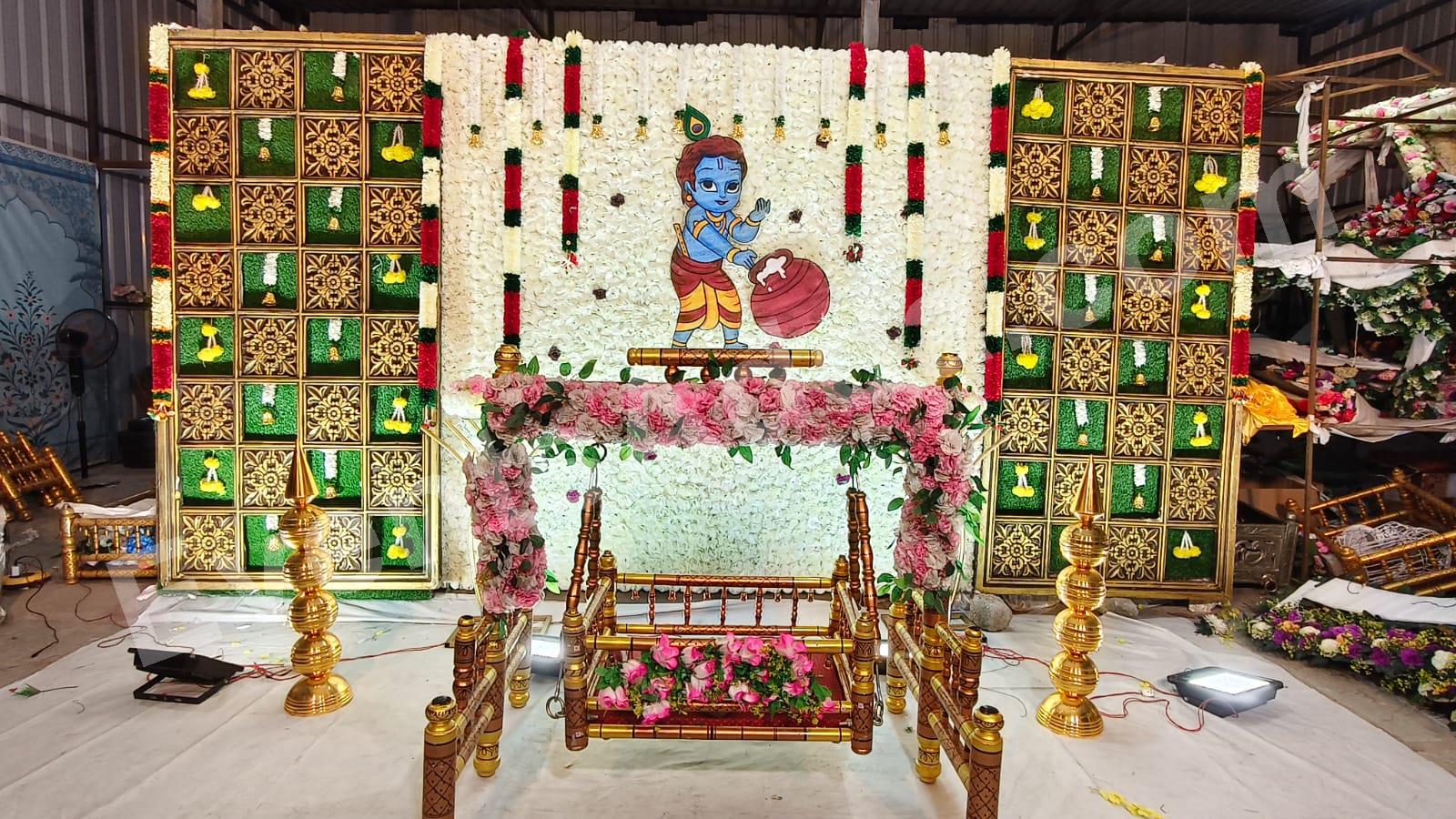 cradle-decoration Decoration in warangal urban