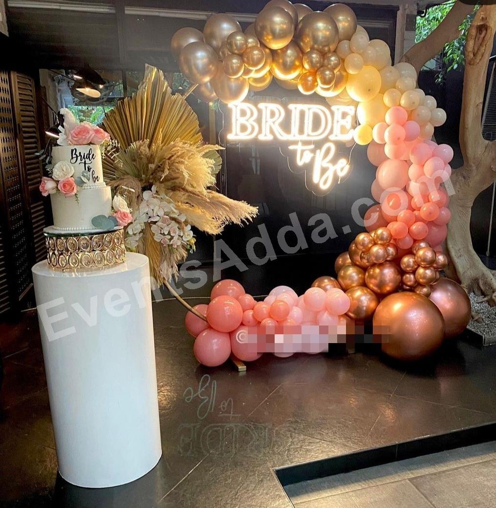 elegant-bride-to-be-balloon--neon-bridal-shower-decoration in Nagarkurnool
