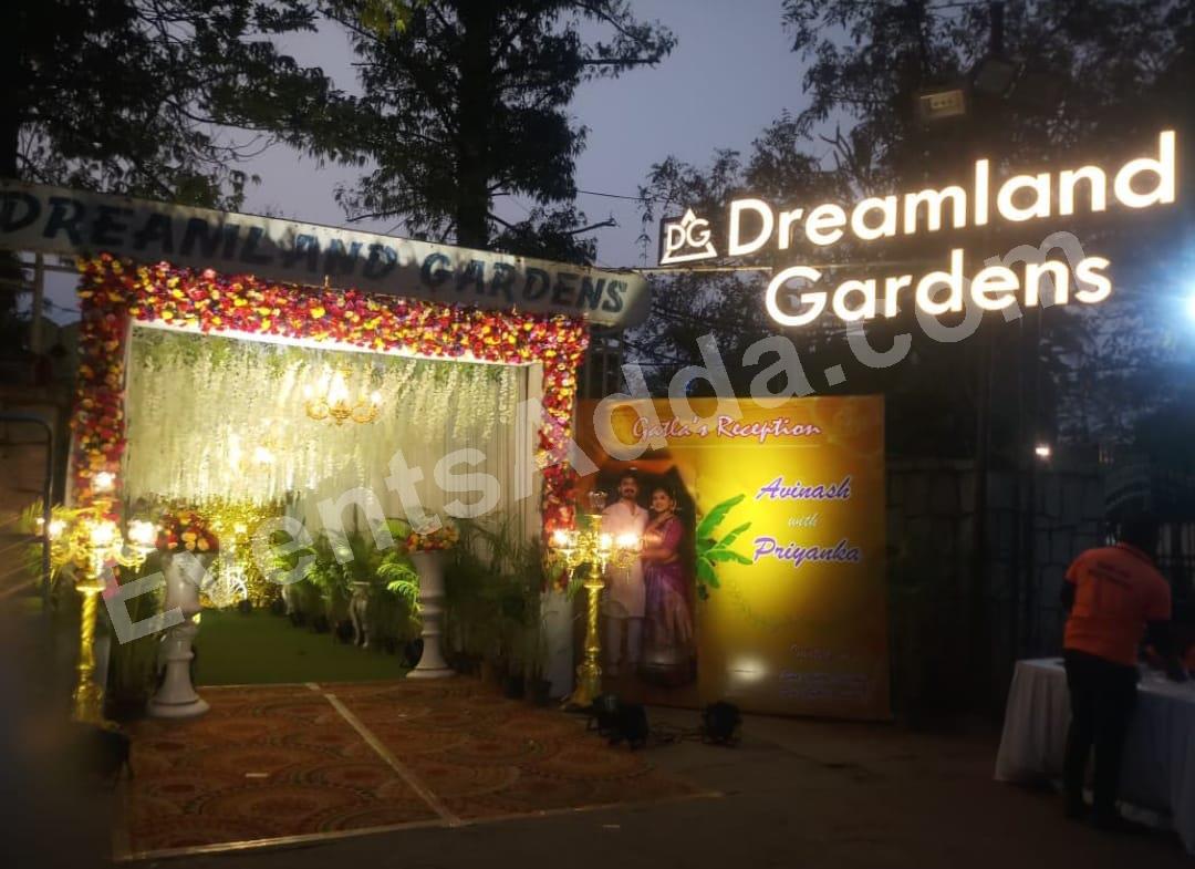 elegant-floral-entrance-gate-decoration in Hyderabad