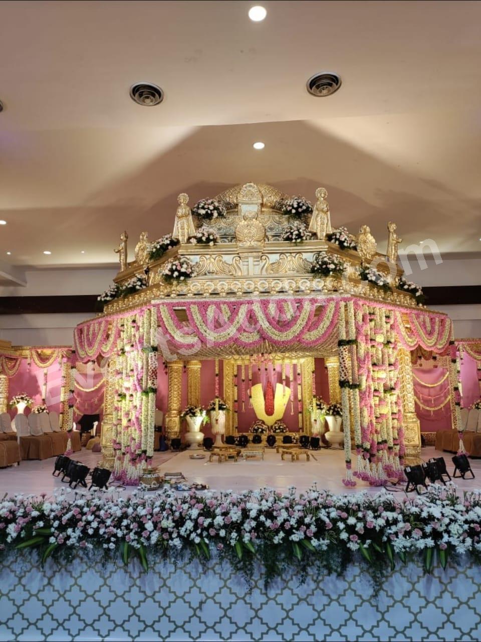floral-backdrop Decoration in indonesia