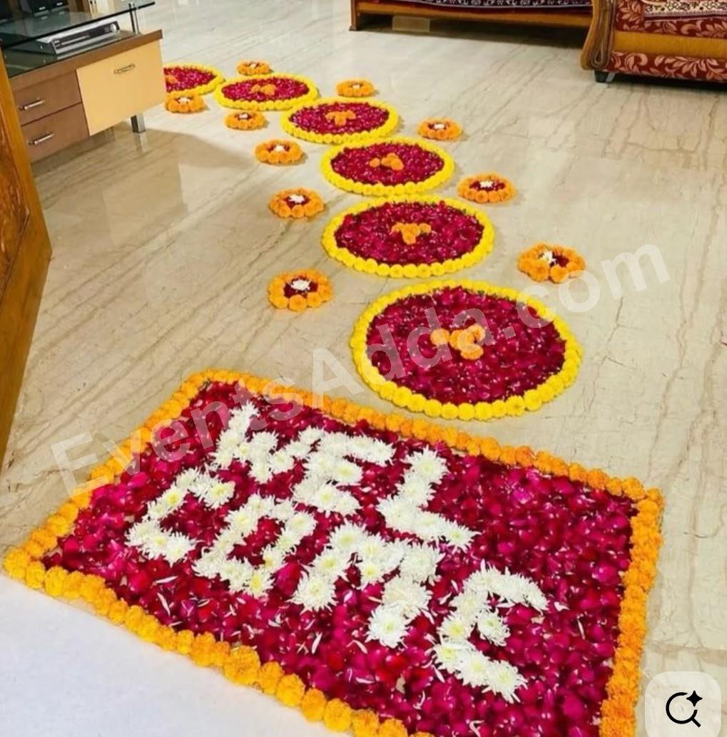 Godh Bharai decoration in Guntur