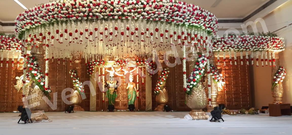 grand-red--white-floral-mandap-decoration-4.jpg
