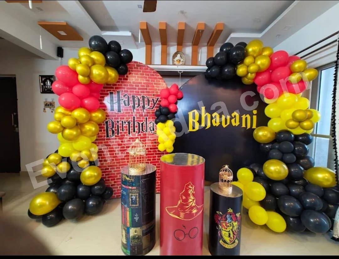 Harry Potter Theme Birthday Decoration in Bangalore