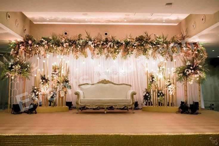 luxury-botanical-floral-wedding-stage-decoration in Siddipet