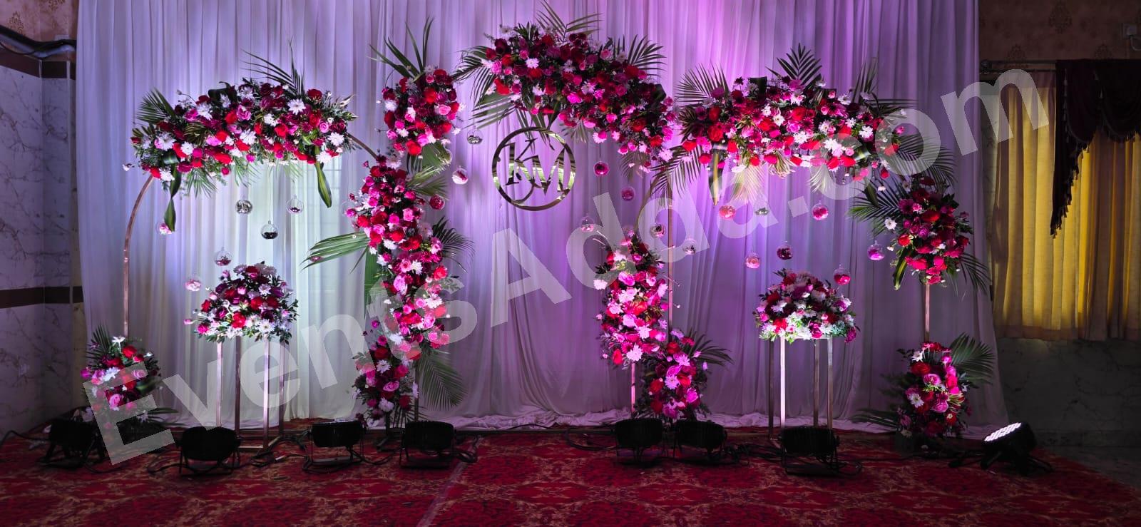 luxury-floral-ring-engagement-stage-decoration-2 in Chandigarh