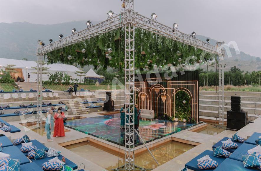 luxury-tropical-led-sangeet-instant-of-dj-dance-floor-decoration in Kolkata