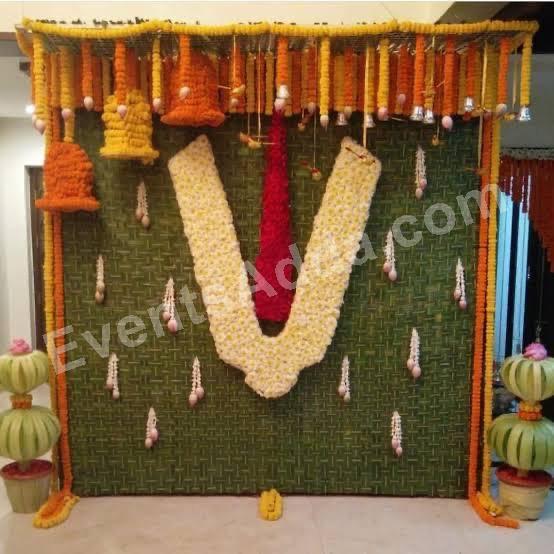 Mehendi backdrop in Bhilai