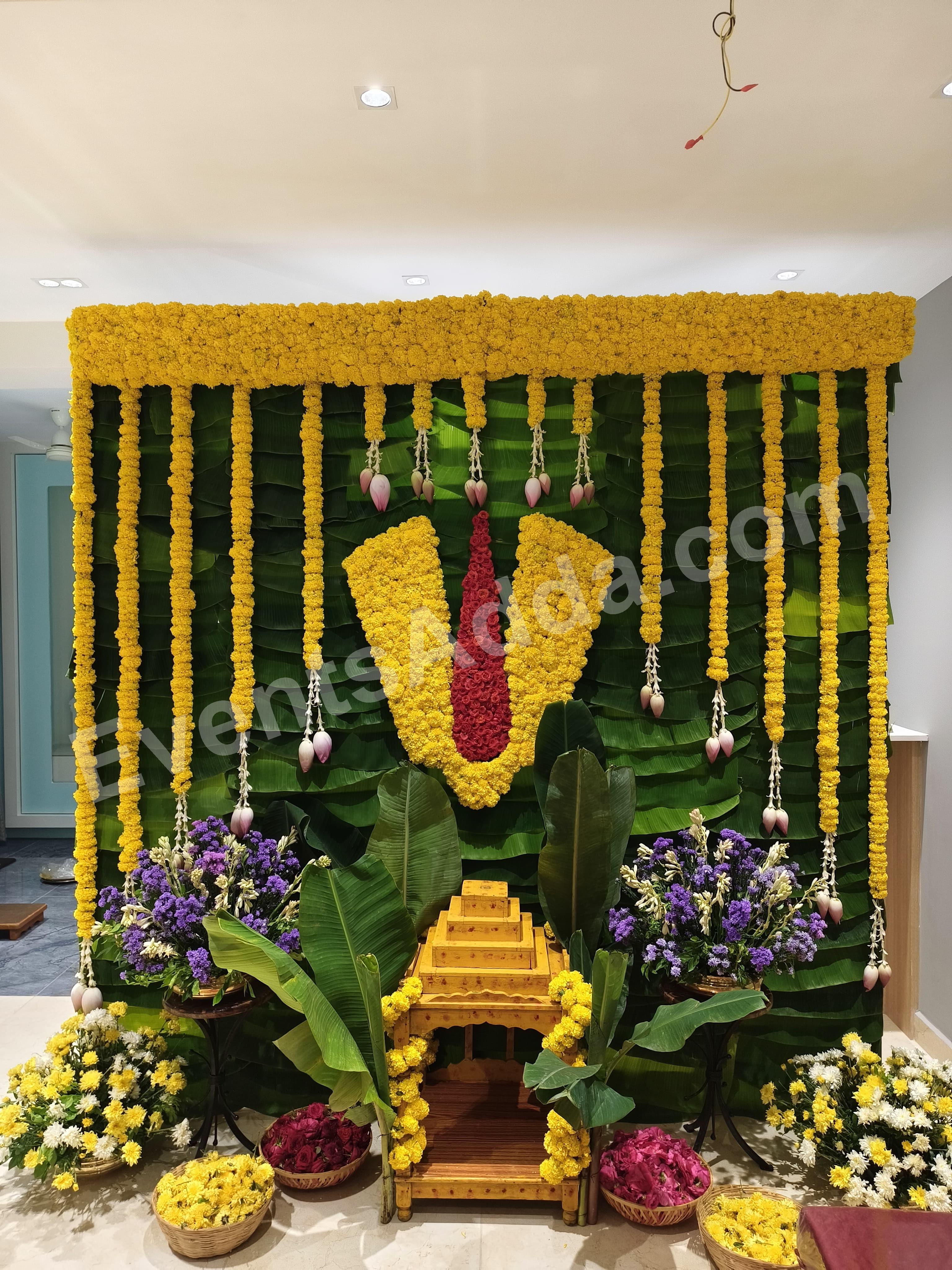 Mehendi setup in Indonesia