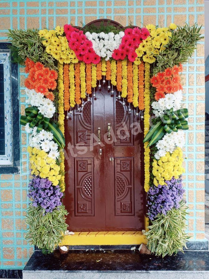 Premium Fresh Floral Door Entrance Decoration Decoration in Jaipur