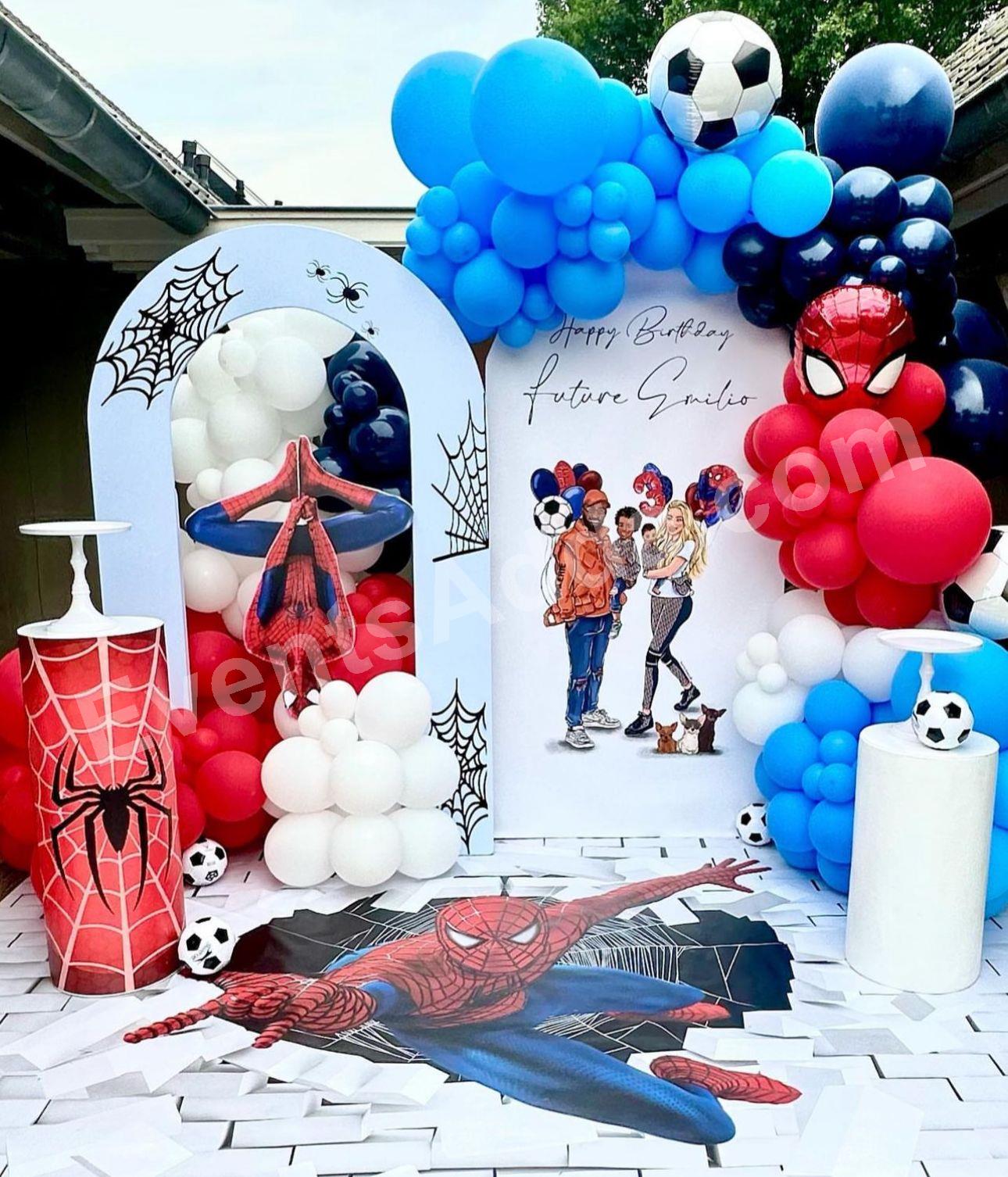 premium-spider-man-sports-theme-birthday-decoration in Mancherial district