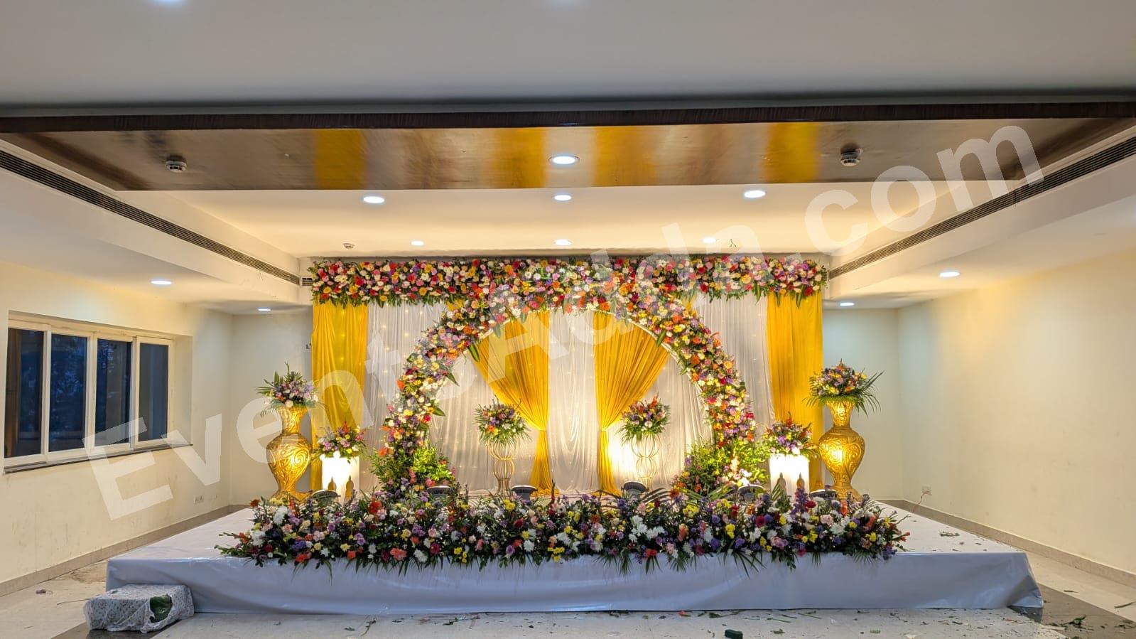 Proposal decoration in Bangkok