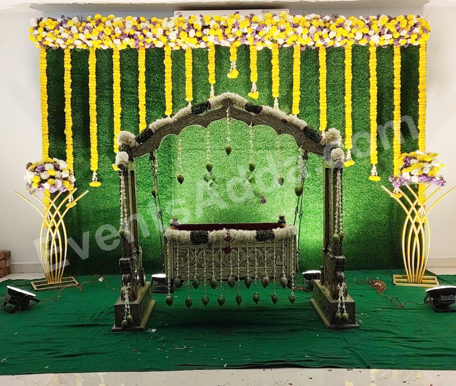 Punyavachan decoration in Varanasi