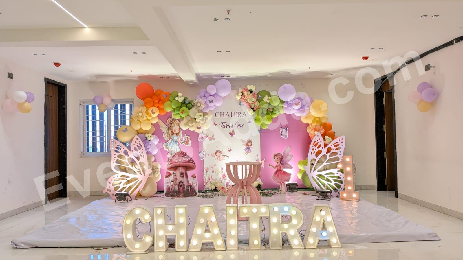 Romantic birthday decoration in Warangal Urban