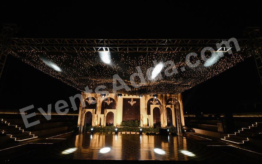 royal-starlit-stage-decoration in Kolkata