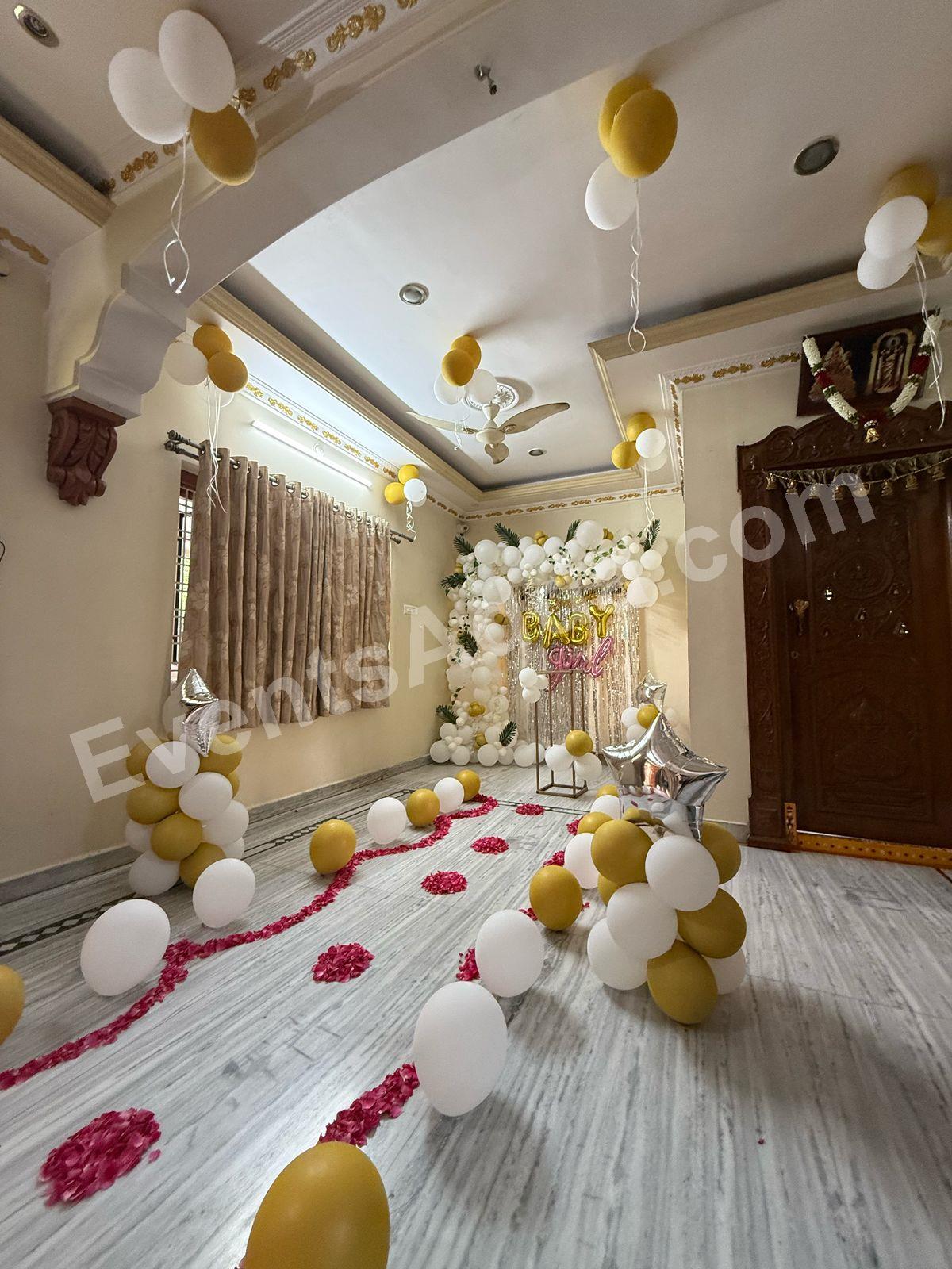Seemantham decoration in Bengaluru