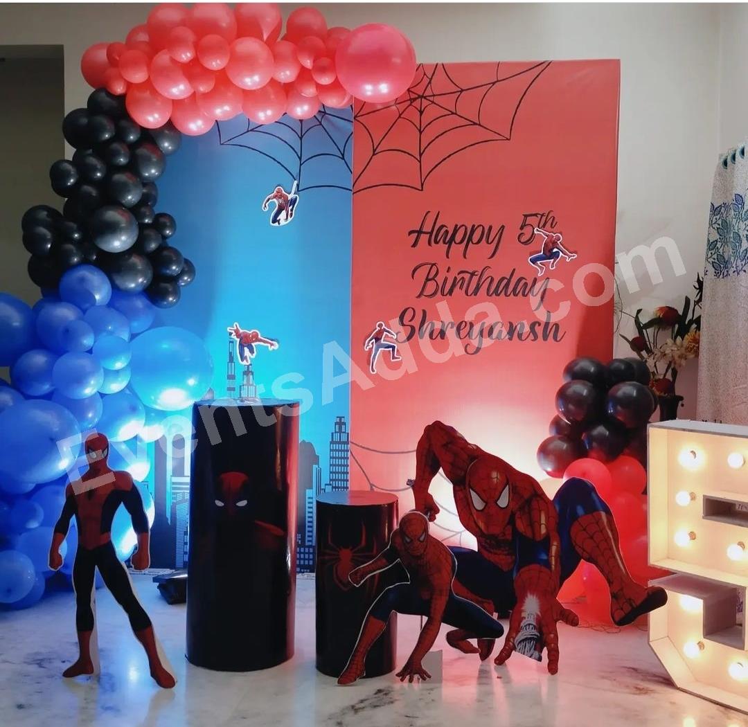 spider-man-city-adventure-birthday-decoration in Jorhat