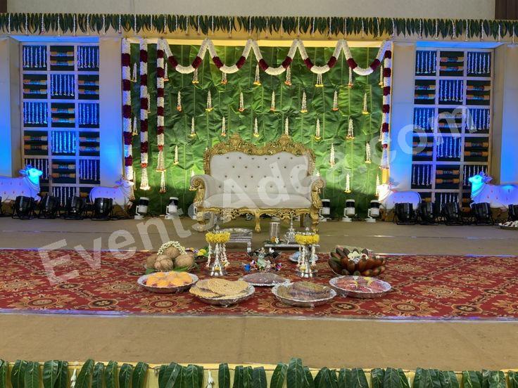 traditional-banana-leaf-wedding-stage-decoration in Chandigarh