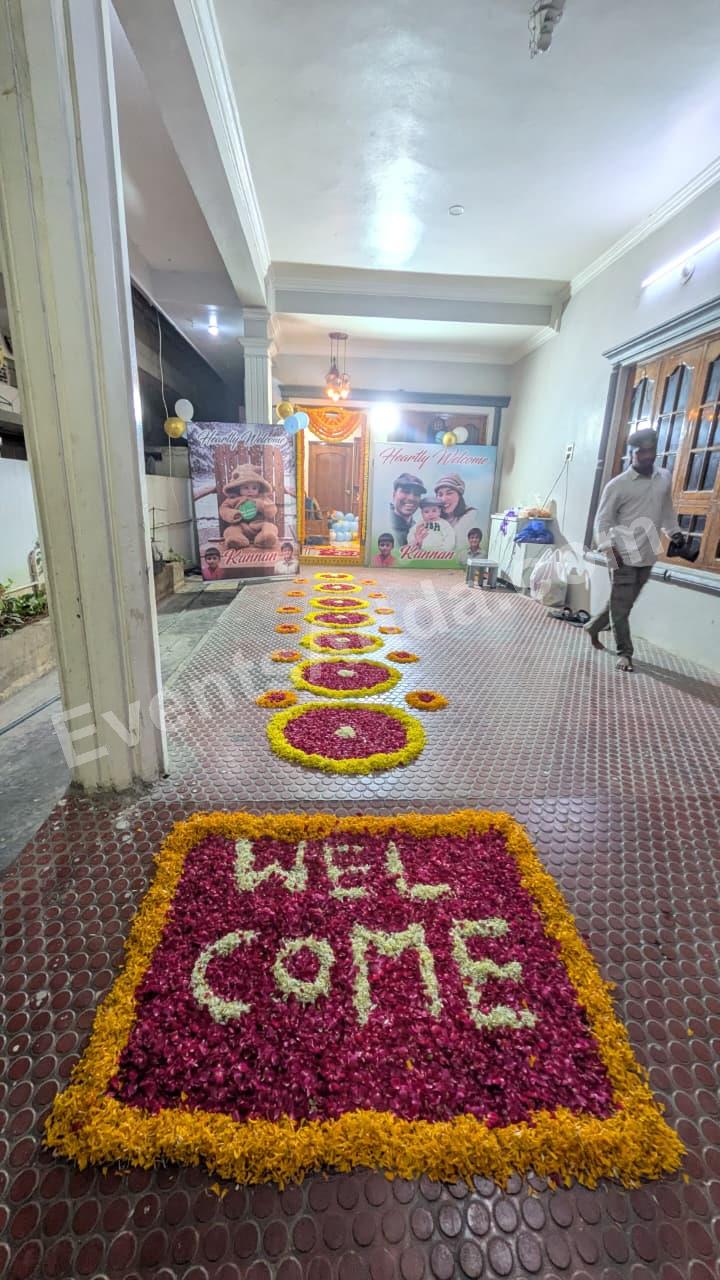 Traditional Floral Welcome Entrance Decoration Decoration in Kolkata