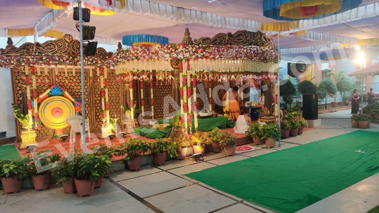 traditional-royal-floral-mandap-decoration in Vizag