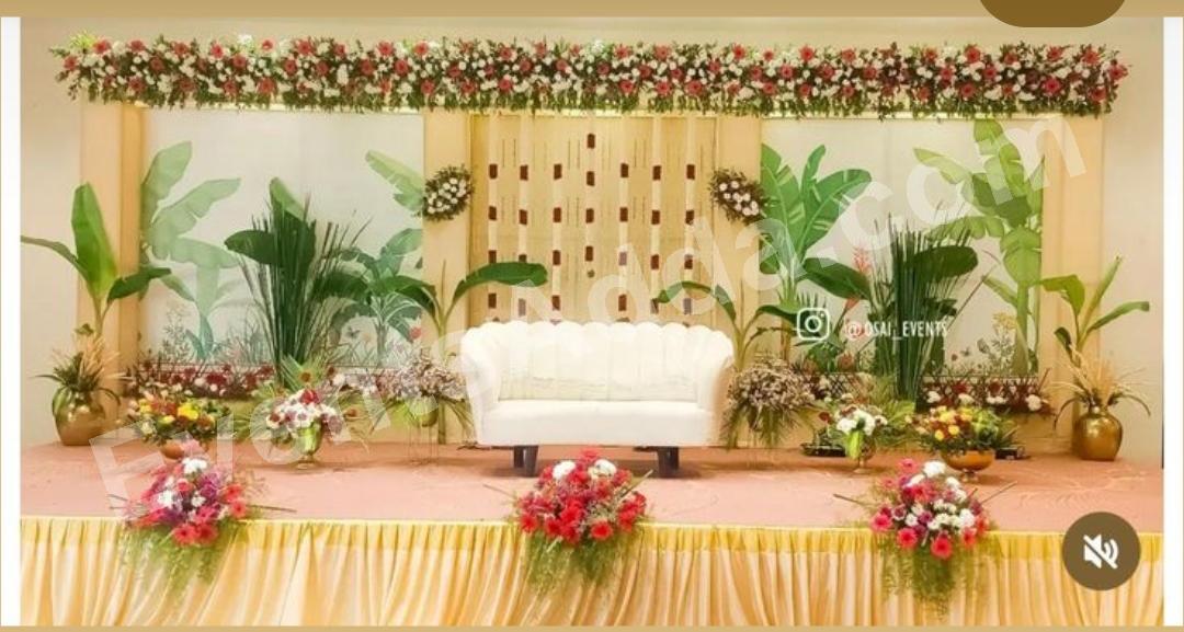 tropical-botanical-floral-stage-decoration in Siddipet