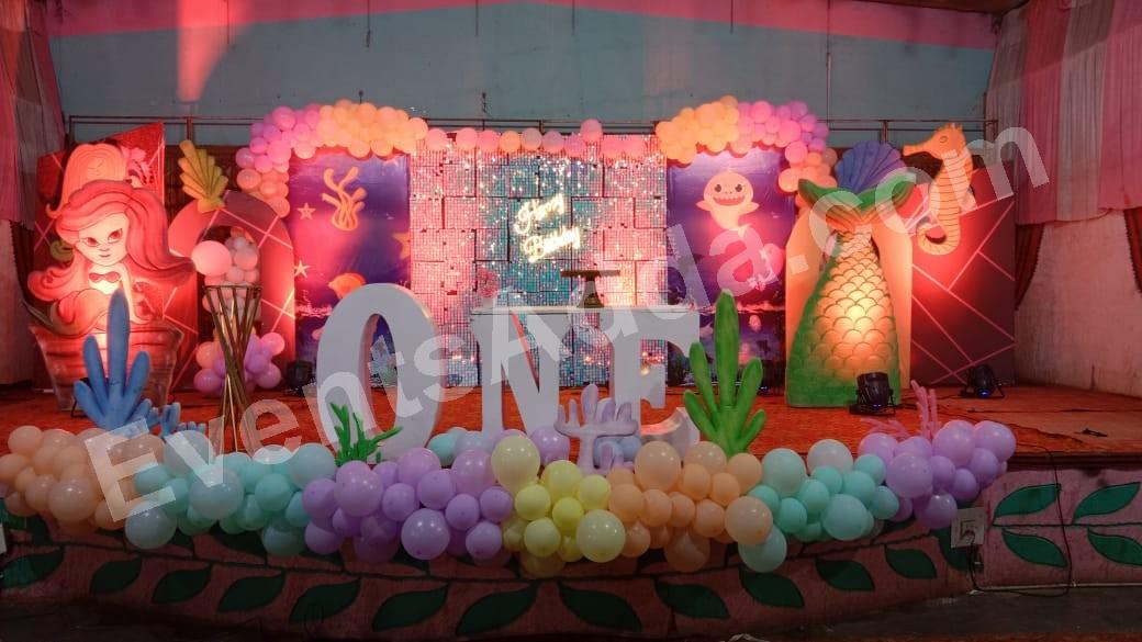 under-the-sea-first-birthday-theme-decoration in Vijayawada