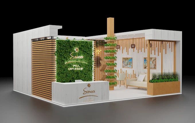 Exhibition Wooden Stalls (Custom Fabricated)