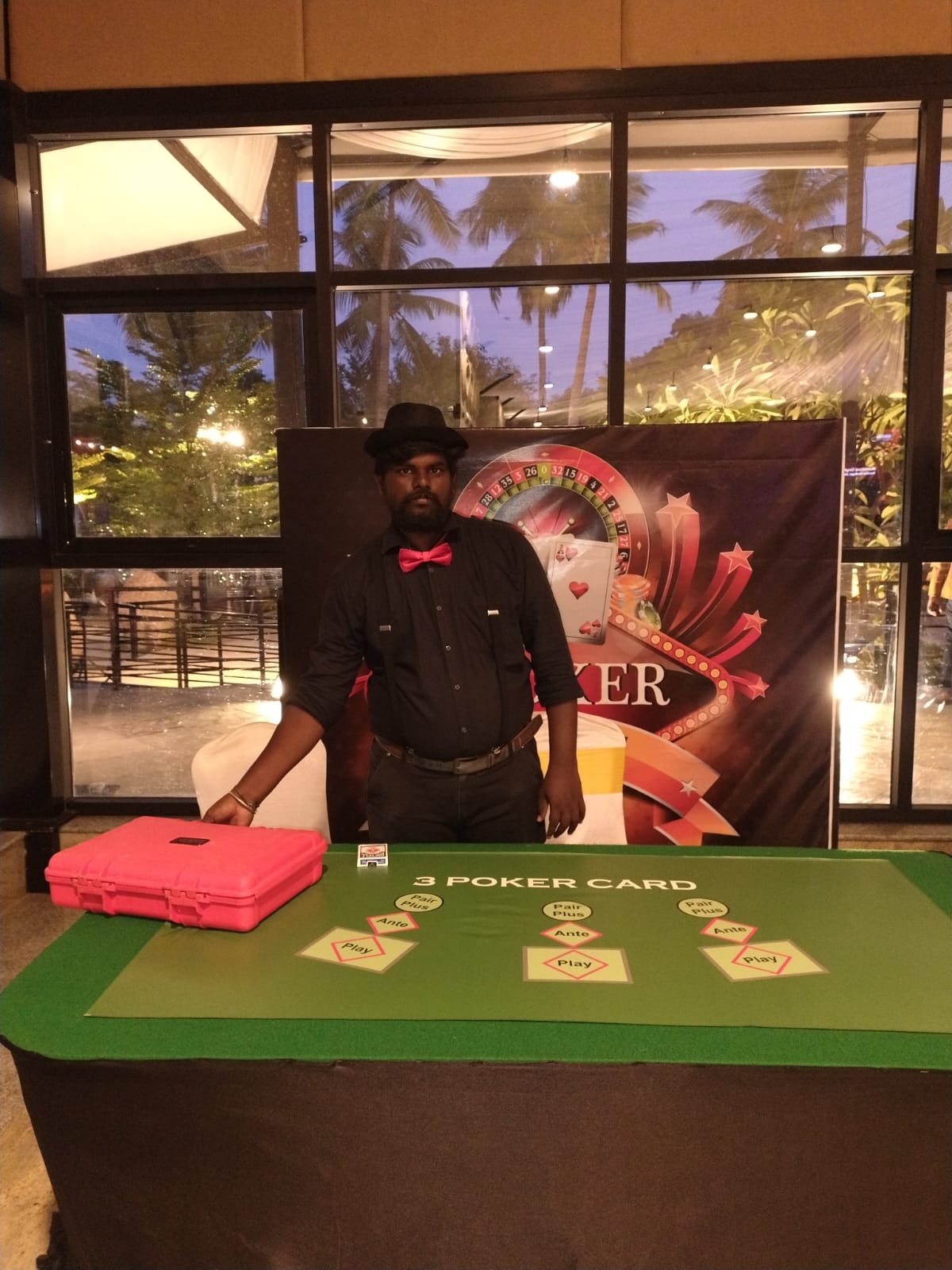 Poker Table on rent for birthday wedding events