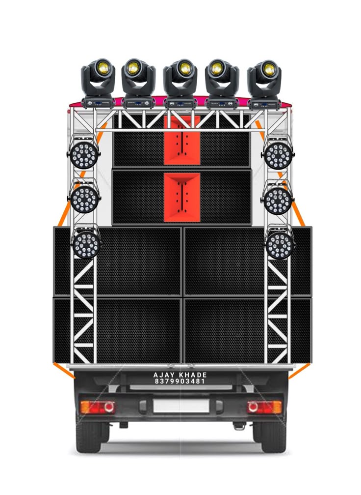 DJ Sound Setup Rent for birthday wedding corporate events