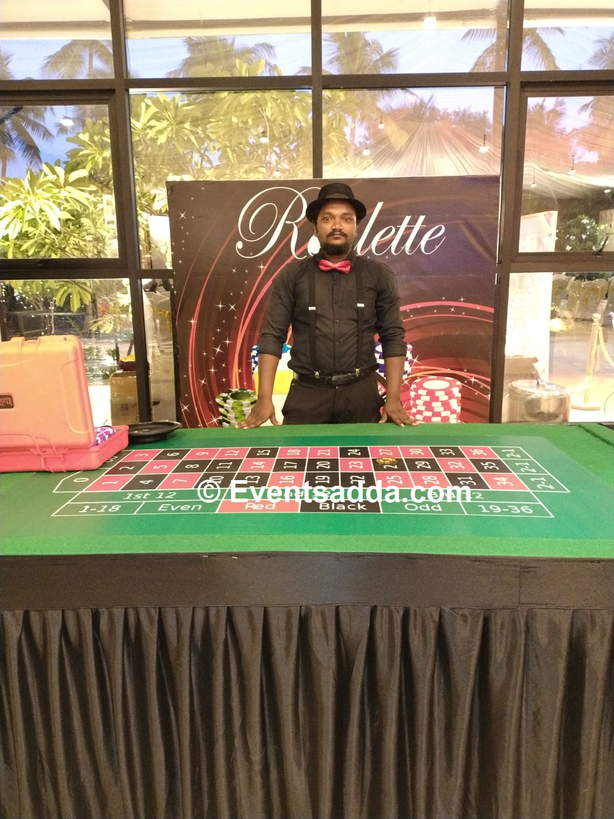 Roulette Table Rent for birthday wedding corporate events